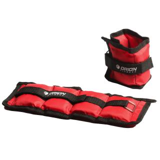Set greutati neopren maini picioare 2x0.5 kg ORION, negru rosu