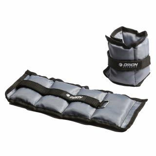 Set greutati neopren maini picioare 2x1 kg ORION, gri negru