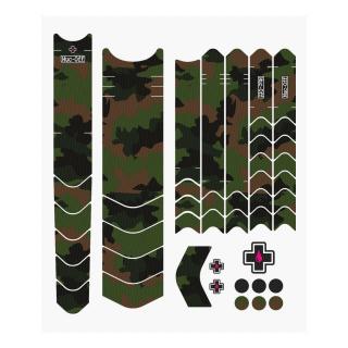 Set stickere protectie cadru Muc-Off Frame Protection Kit E-MTB Camo