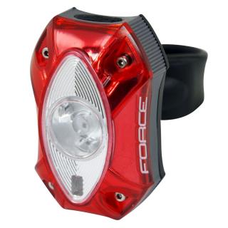 Stop spate FORCE Red 1, LED Cree 60 lumeni, USB