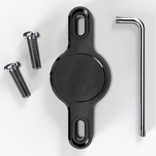 Suport MUC-OFF Apple  AirTag pentru cadru Secure Tag Holder V2, gri