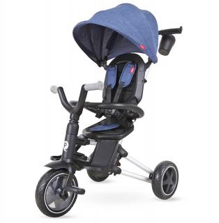 Tricicleta ultrapliabila QPLAY Nova albastru inchis