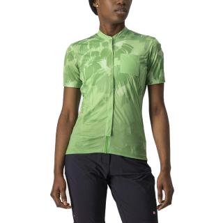Tricou ciclism dama maneca scurta CASTELLI Unlimited, Sentiero, vernil, marime M
