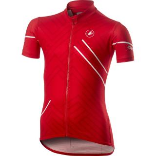 Tricou cu maneca scurta Castelli Campioncino, de copii,Rosu 10A