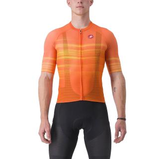 Tricou cu maneca scurta CASTELLI Climbers 3.0 SL2, portocaliu, marime XXL