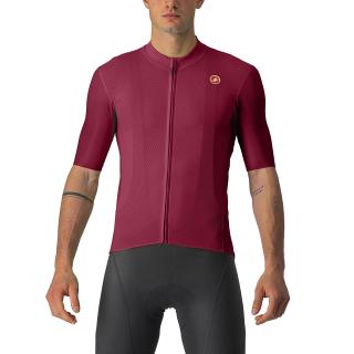 Tricou cu maneca scurta CASTELLI Endurance Elite, visiniu, marime XXL