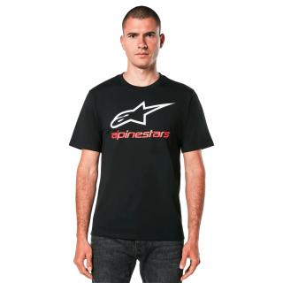Tricou maneca scurta ALPINESTARS Always 2.0 CSF Tee, negru alb rosu, marime XL