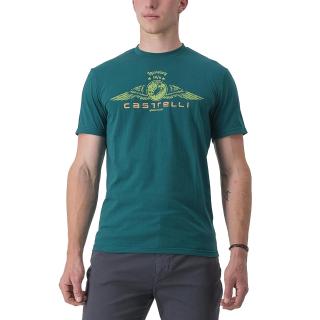 Tricou maneca scurta CASTELLI Armando 2 Tee, turcoaz, marime XL