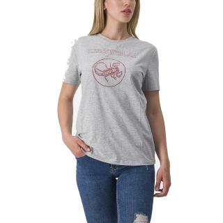 Tricou maneca scurta CASTELLI Pedalare Tee, gri, marime S