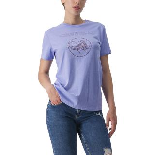 Tricou maneca scurta CASTELLI Pedalare Tee, violet, marime M
