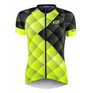 Tricou maneca scurta dama Force Vision, fluo, L