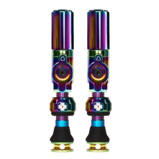 Valve tubeless MUC-OFF Big Bore Hybrid, lungime 30 mm, iridescent