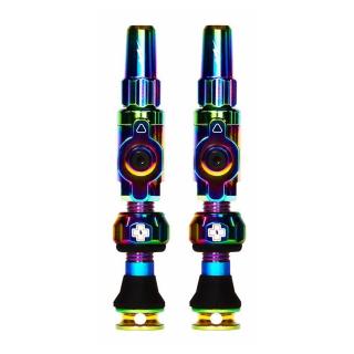Valve tubeless MUC-OFF Big Bore Lite, lungime 30 mm, iridescent