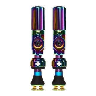 Valve tubeless MUC-OFF Big Bore Lite, lungime 35 mm, iridescent