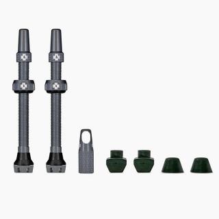 Valve tubeless MUC-OFF V2, lungime 44 mm, gri