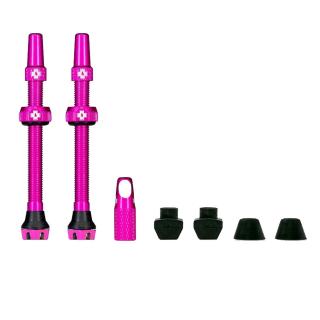 Valve tubeless MUC-OFF V2, lungime 60 mm, magenta