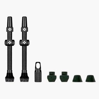 Valve tubeless MUC-OFF V2, lungime 60 mm, negru