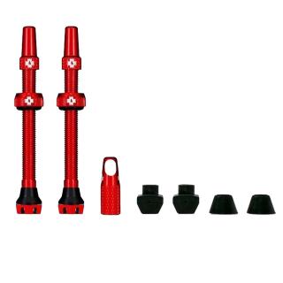Valve tubeless MUC-OFF V2, lungime 60 mm, rosu