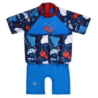 Costum inot plutitor protectie UV copii-UV Floatsuit Sea life