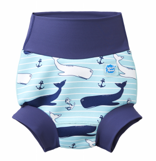 Slip inot scutec de apa bebelusi - Happy Nappy,      Balene Uriase