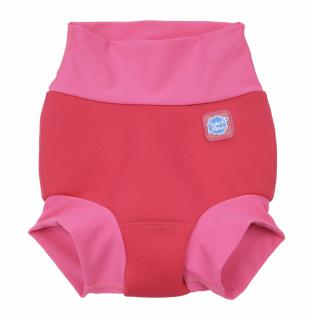 Slip inot scutec de apa bebelusi - Happy Nappy,      Roz Geraniu