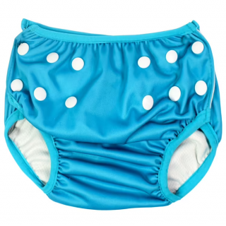 Slip inot scutec de apa bebelusi - Swim Nappy Albastru Cobalt