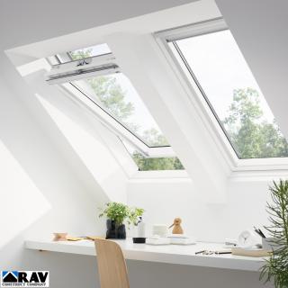 Fereastra VELUX GLU 0061 cu rama EDW 1000