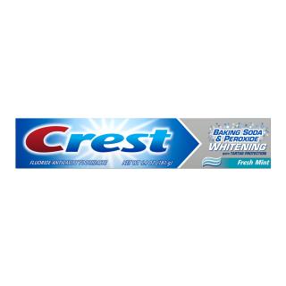 Pasta de Dinti Crest Baking Soda  Peroxide, 119g, contine praf de copt si peroxid