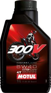 Motul 300V 4T Factory Line 5W40 Off Road 1L