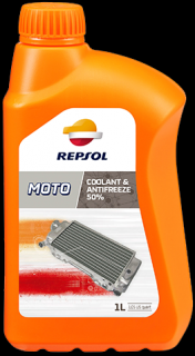 Repsol Moto coolant  Antifreeze 50% CP-1 1L