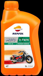 Repsol Moto V-Twin 4T 20W50 1L