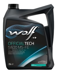 WOLF OFFICIALTECH 5W20 MS FE 4L