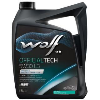 WOLF OFFICIALTECH 5W30 C3 4L