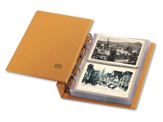Album Carti Postale Compact Luxus 20 folii transparente cu buzunare de 95 x 145 mm