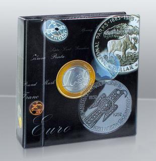 Album de monede, TOPSet, pentru seturi de monede euro in capsule