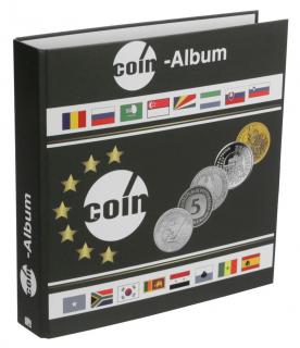 Album pentru monede, Designo Universal, cu folii pentru 116 monede