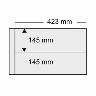 Folie A3 cu 2 buzunare - 423 x 145 mm pentru Albumul A3 1020