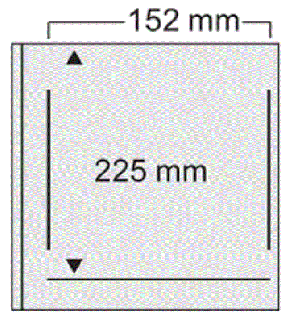 Folii cu un buzunar de 152 x 225 mm pentru formate A5 - Universal