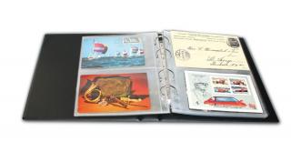 Set 10 folii pentru carti postale pentru Albumul Premium de Carti Postale