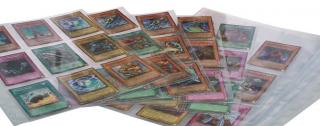 Set 15 folii pentru Pokemon carduri de schimb YuGiOh cartonase trading cards cu 9 buzunare de 67 x 90 mm