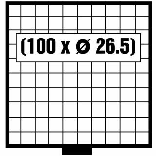 Tava monede Maxi 100 x 265 mm