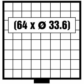 Tava monede Maxi 64 x 336 mm