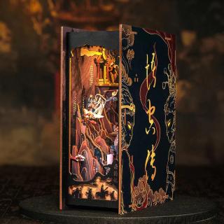 Puzzle 3D, Cotor de carte DIY, Legenda Regelui maimuta, 89 piese