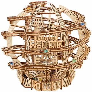 Puzzle 3D, electric, din lemn, Gravity Marble Run, 773 piese