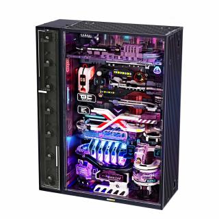 Puzzle 3D, electric, din plastic, Orasul viitorului, 140 piese