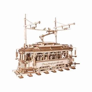 Puzzle 3D Locomotiva, Tramvai stradal, 374 piese