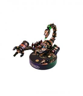 Puzzle 3D mecanic, din metal si plastic, Scorpion regal, 123 piese