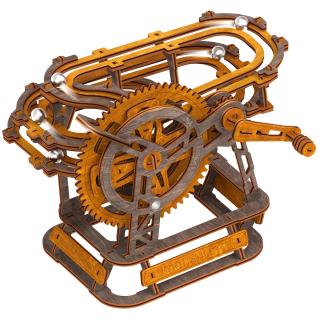 Puzzle 3D Mecanic, Mini marble run, 128 piese