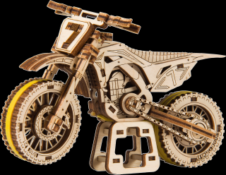 Puzzle 3D Mecanic, Motocross, 78 piese