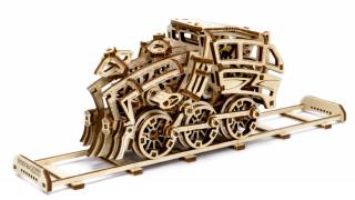 Puzzle 3D Mecanic, Trenul cu vise, 204 piese